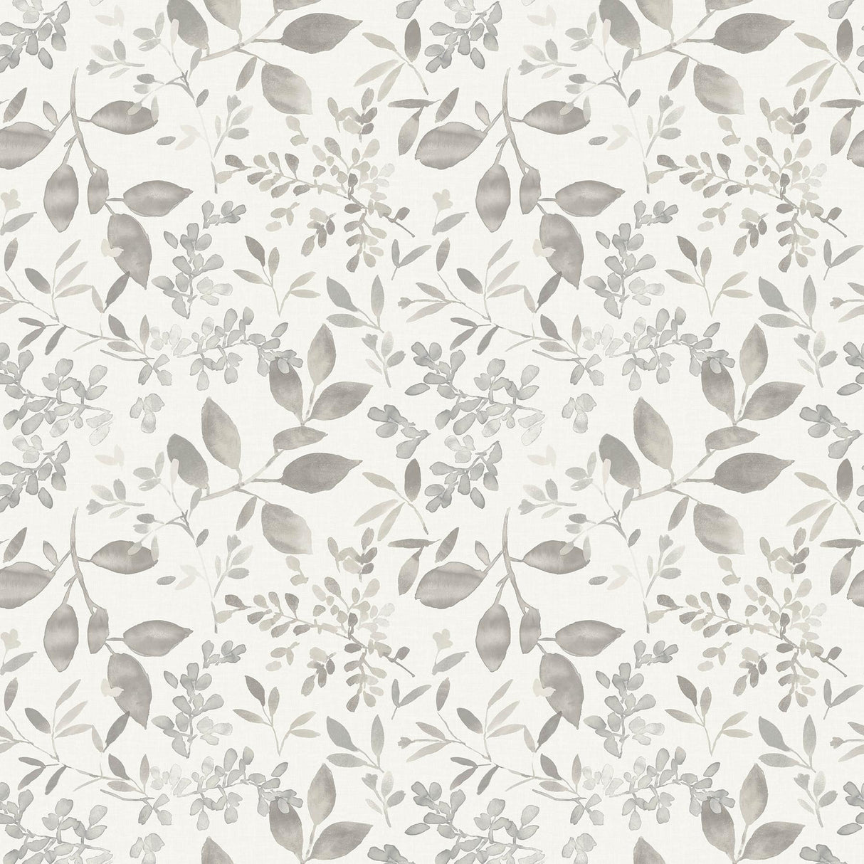 Brewster Home Fashions Tinker Grey Woodland Botanical Wallpaper