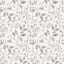 Brewster Home Fashions Tinker Grey Woodland Botanical Wallpaper