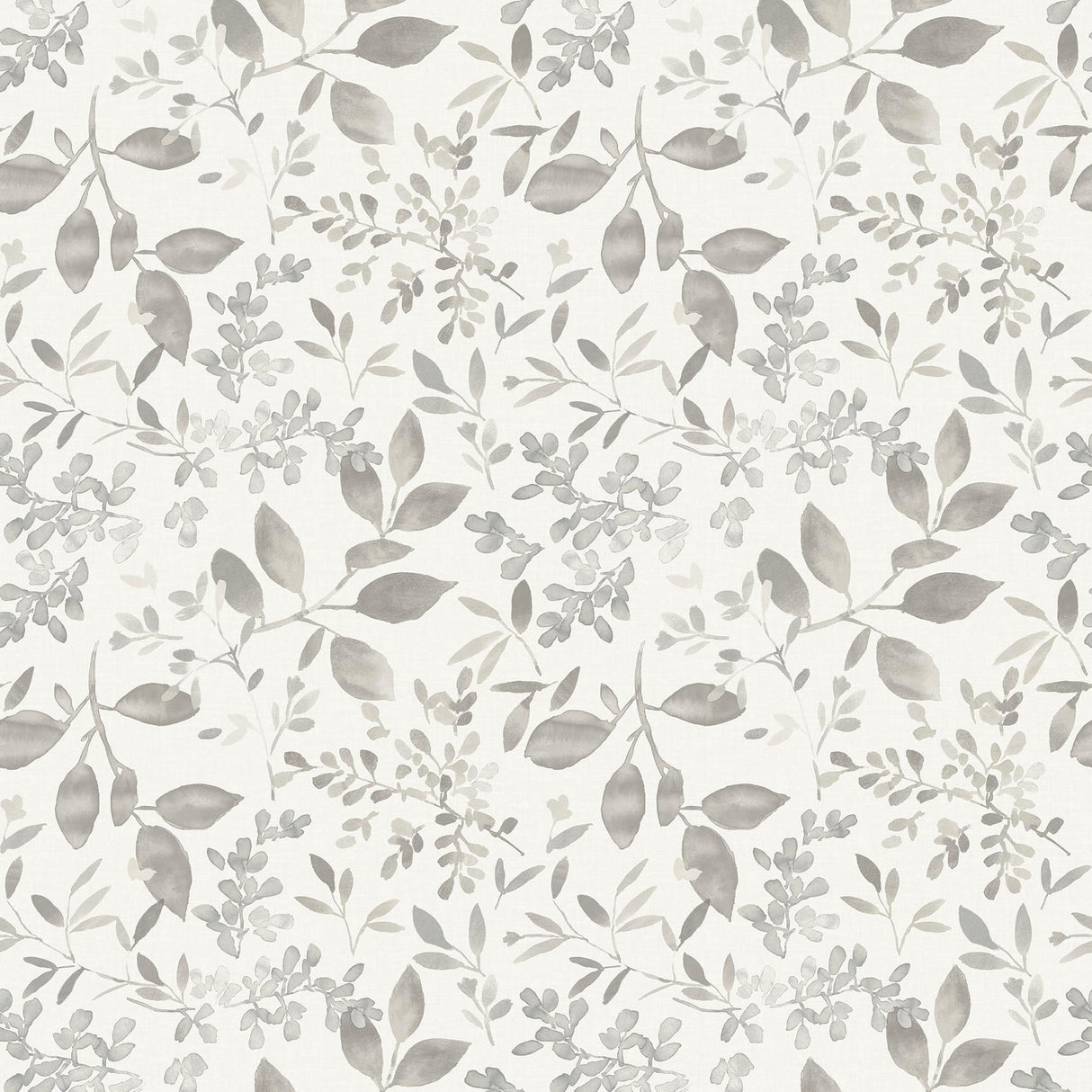 Brewster Home Fashions Tinker Woodland Botanical Grey Wallpaper