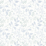 Brewster Home Fashions Tinker Woodland Botanical Light Blue Wallpaper