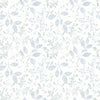 Brewster Home Fashions Tinker Light Blue Woodland Botanical Wallpaper