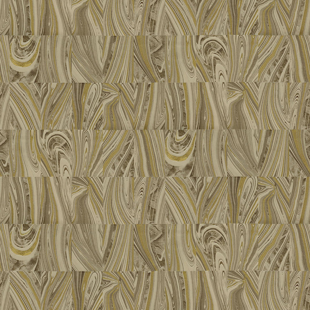 Brewster Home Fashions Boulders Glitter Marble Brown Wallpaper