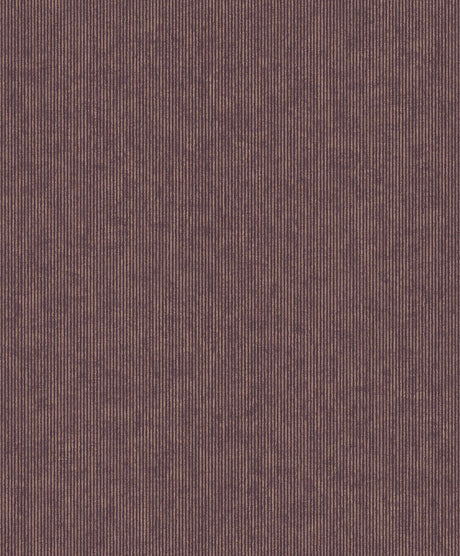 Brewster Home Fashions Leonardo Mauve Flock Stripe Wallpaper