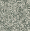 Brewster Home Fashions Auguste Green Floral Wallpaper