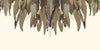 Brewster Home Fashions Fancy Feather Cream Wall Mural