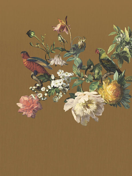 Brewster Home Fashions Big Birds Wall Mural Ochre Wallpaper
