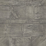 A-Street Prints Trilogy Stone Dark Grey Wallpaper