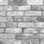 A-Street Prints Trilogy Brick Grey Wallpaper