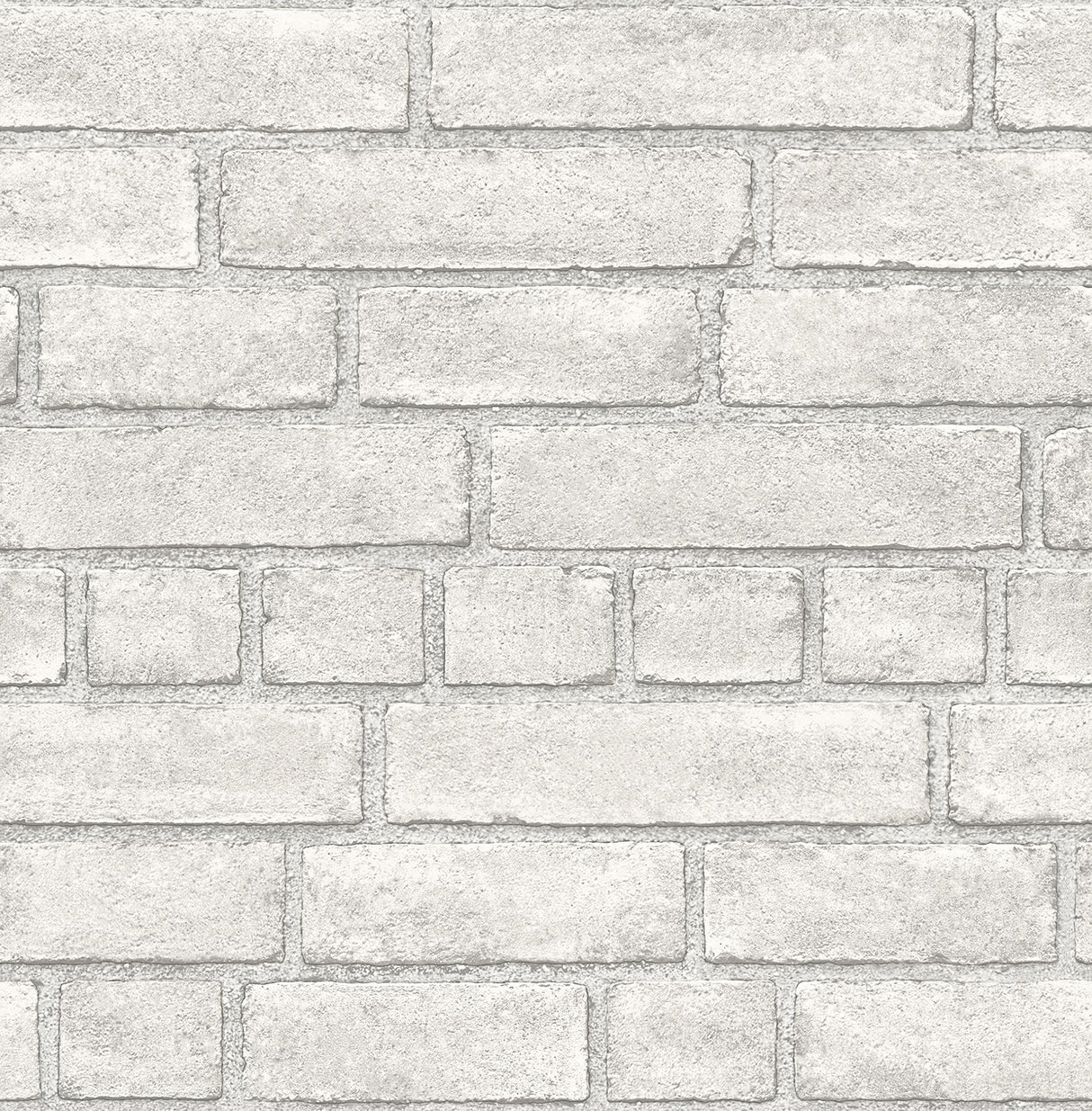 A-Street Prints Trilogy Brick Off-White Wallpaper