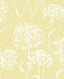 Brewster Home Fashions Carolyn Yellow Dandelion Wallpaper