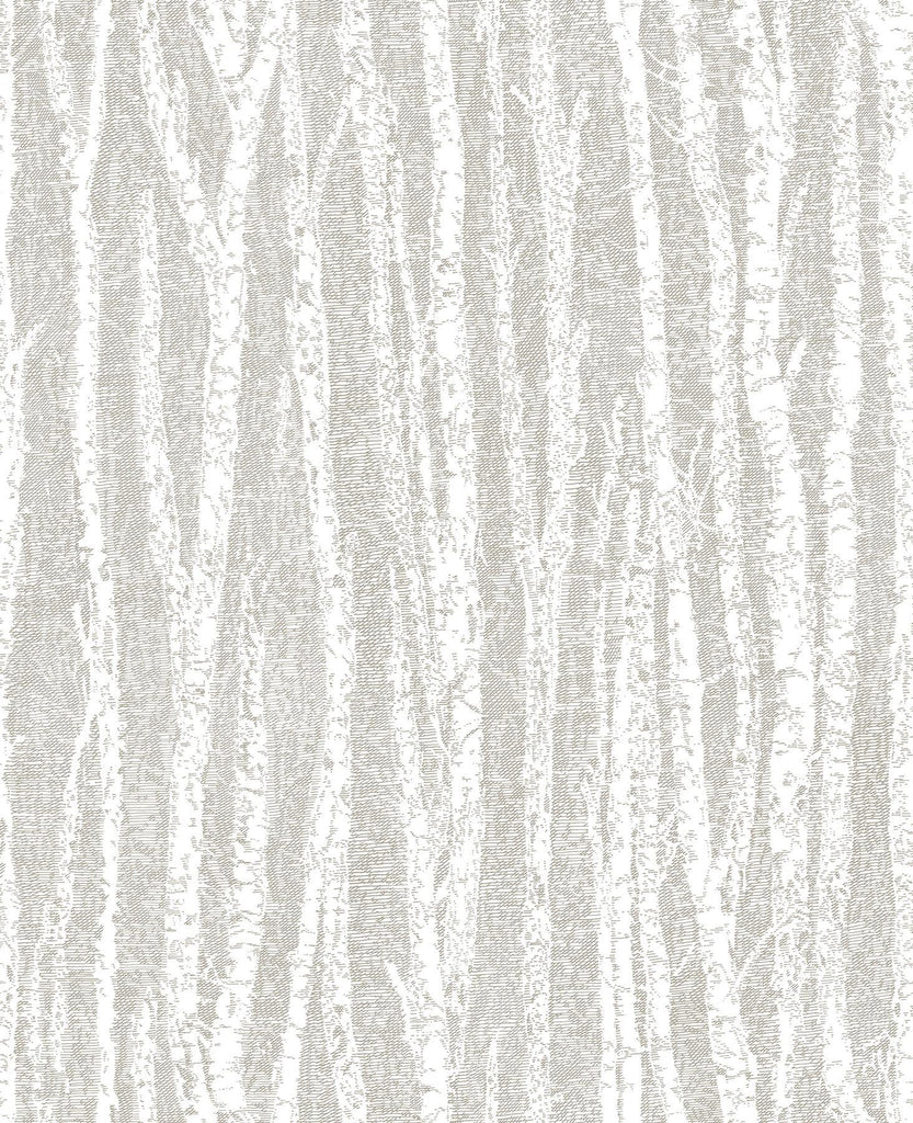 Brewster Home Fashions Toyon Taupe Birch Tree Wallpaper