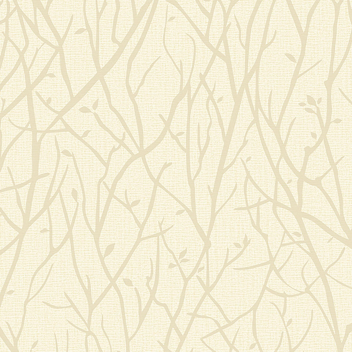 Brewster Home Fashions Kaden Branches Champagne Wallpaper
