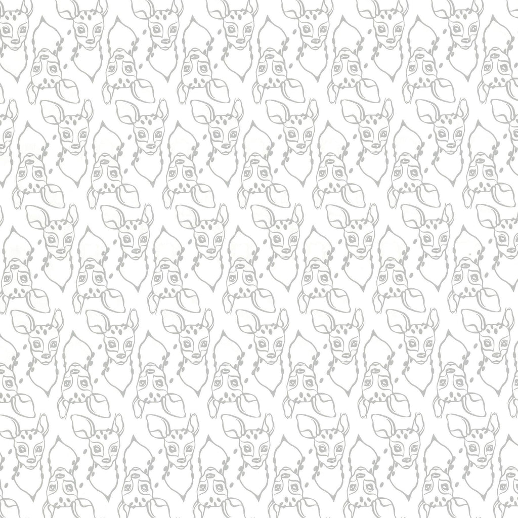 Brewster Home Fashions Oh, Deer White Animal Wallpaper
