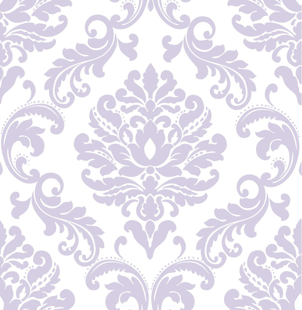Brewster Home Fashions Ariel Peel & Stick Purple Wallpaper
