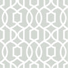 Brewster Home Fashions Grey Grand Trellis Peel & Stick Wallpaper