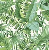 Brewster Home Fashions Maui Peel & Stick Green Wallpaper