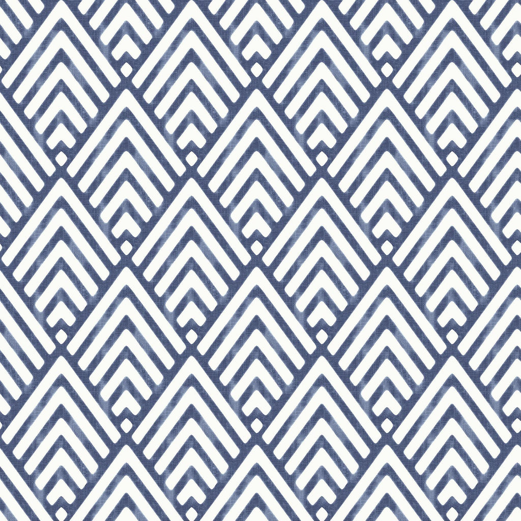 Brewster Home Fashions Arrowhead Deep Blue Peel & Stick Wallpaper