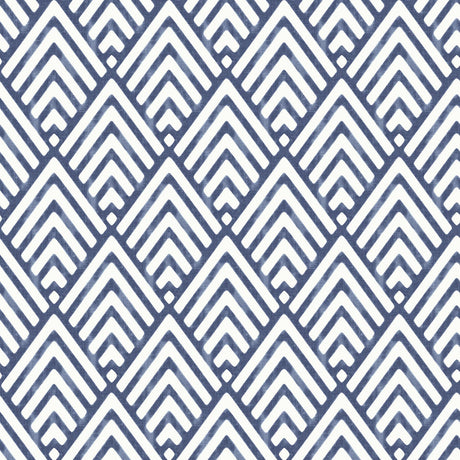 Brewster Home Fashions Arrowhead Peel & Stick Deep Blue Wallpaper