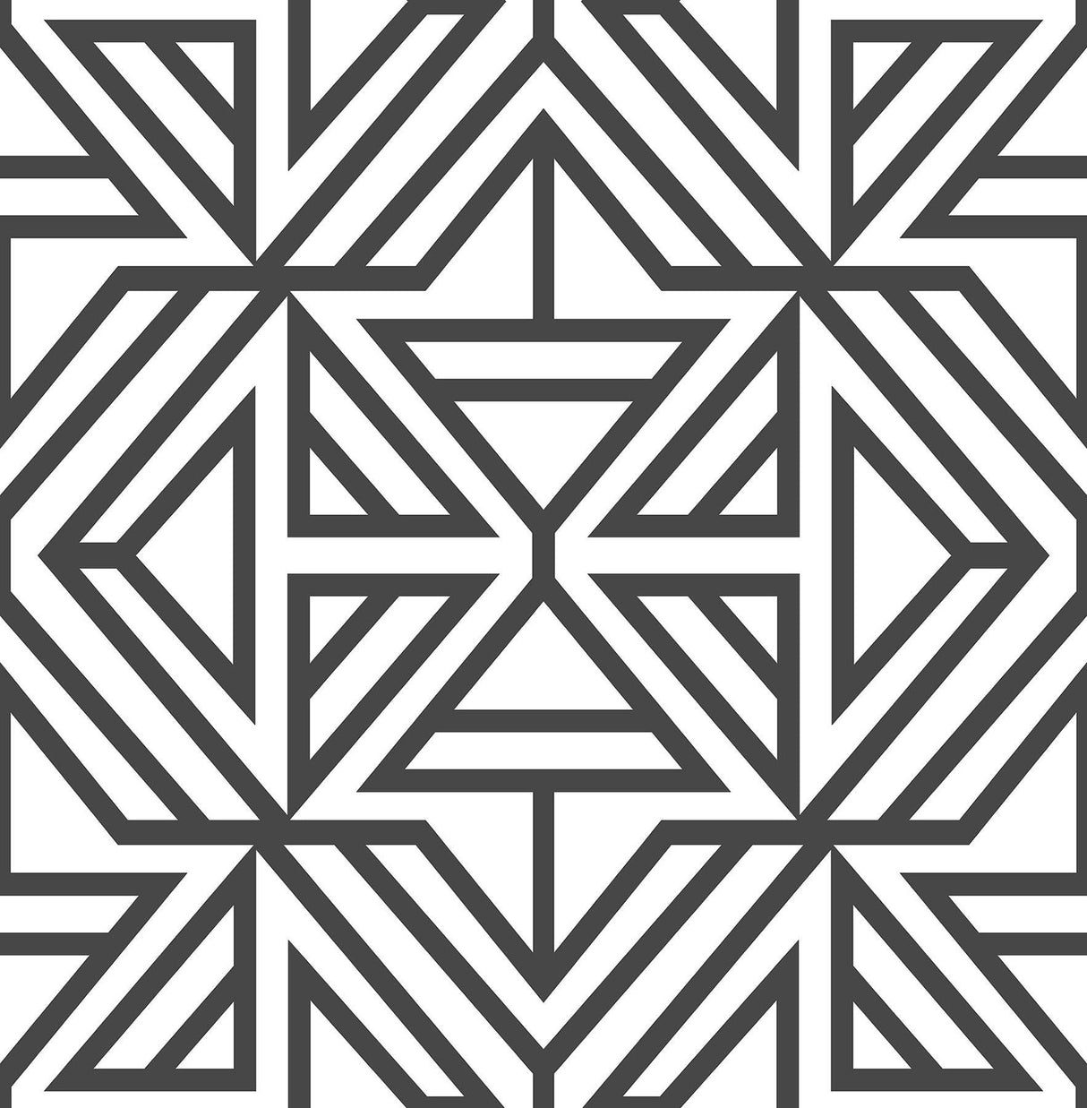 Brewster Home Fashions Black Linear Peel & Stick Wallpaper