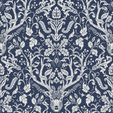 Brewster Home Fashions Navy Escape to the Forest Peel & Stick Wallpaper
