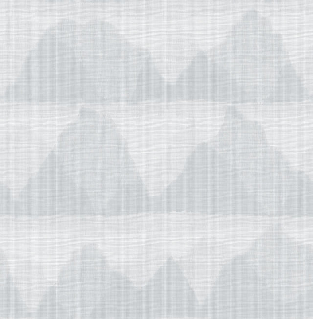 Brewster Home Fashions Blue Mountain Peak Peel & Stick String Wallpaper