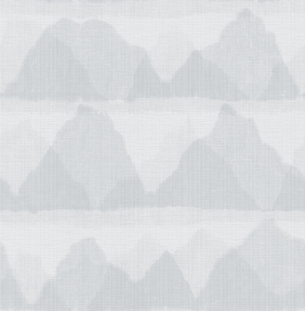 Brewster Home Fashions Mountain Peak Peel & Stick String Blue Wallpaper