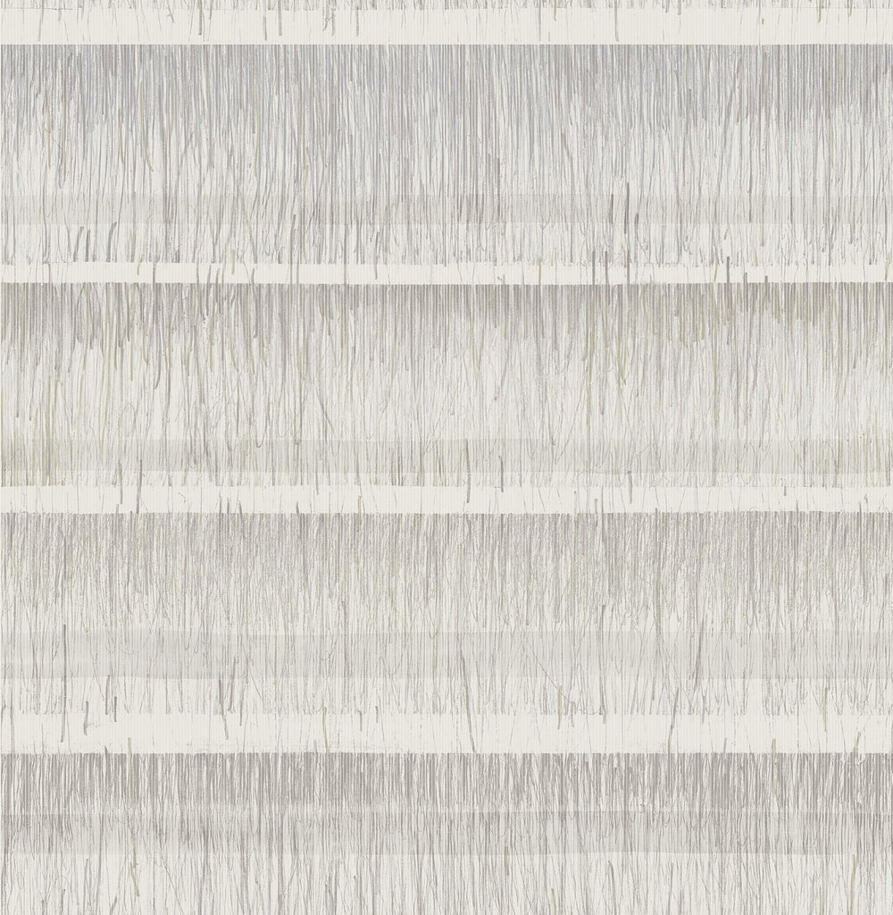 Brewster Home Fashions Taupe Dhurrie Peel & Stick String Wallpaper
