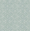 Brewster Home Fashions Turquoise Hepatica Petal Peel & Stick String Wallpaper