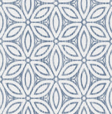 Brewster Home Fashions Hepatica Petal Peel & Stick String Blue Wallpaper