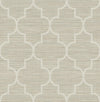 Brewster Home Fashions Taupe Hudson Peel & Stick String Wallpaper