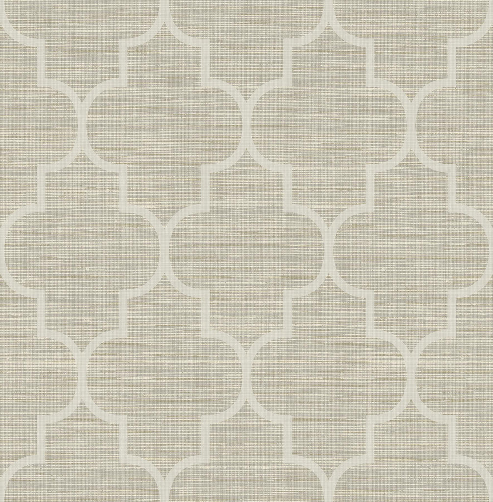 Brewster Home Fashions Hudson Peel & Stick String Taupe Wallpaper