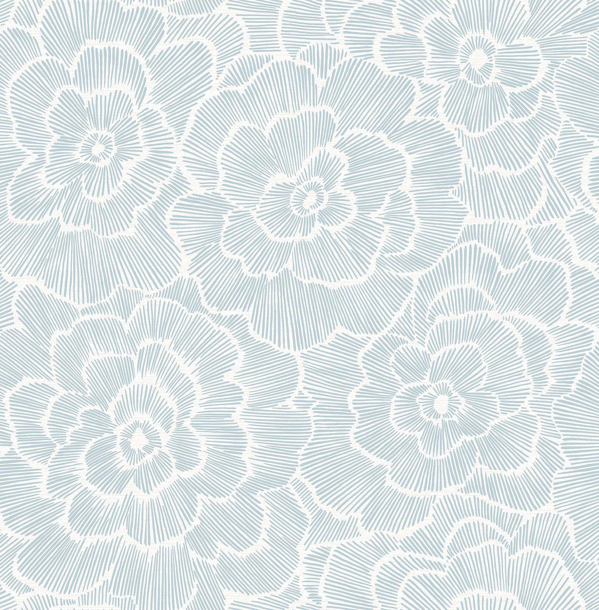 Brewster Home Fashions Blue Saraya Peel & Stick Wallpaper