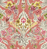 Brewster Home Fashions Summer Love Peel & Stick Peach Wallpaper