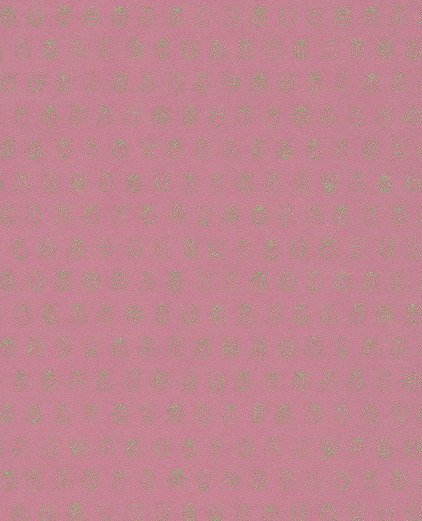 Brewster Home Fashions Flikker Beetle Pink Wallpaper