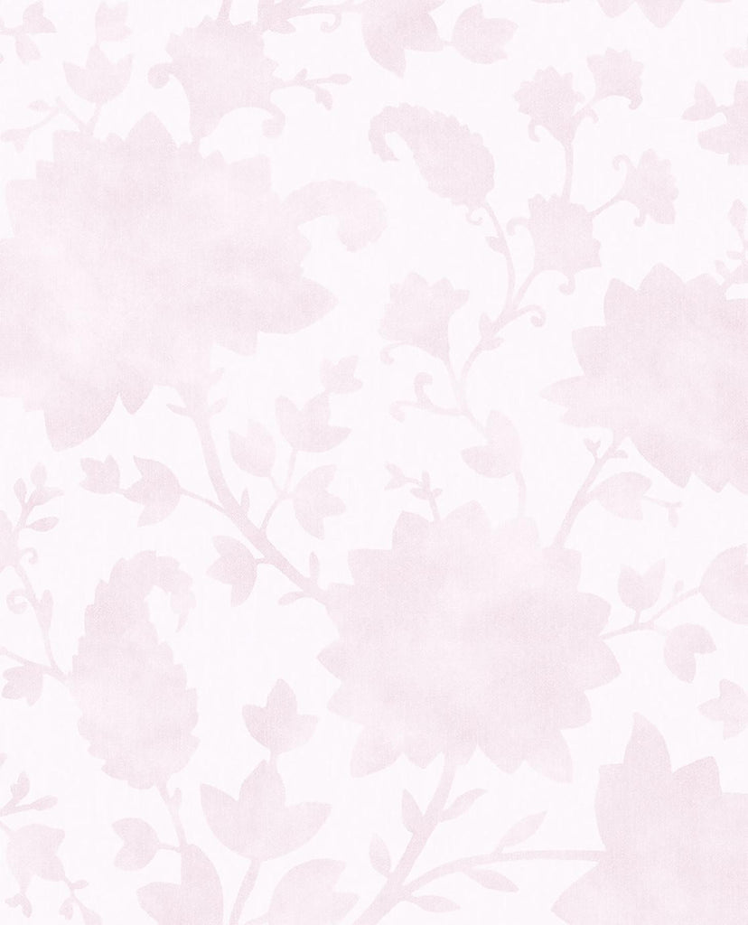 Brewster Home Fashions Avens Light Pink Floral Wallpaper