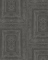 Brewster Home Fashions Olsson Charcoal Wood Panel Wallpaper