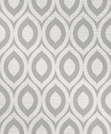 Brewster Home Fashions Rimini Grey Geometric Wallpaper