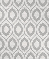 Brewster Home Fashions Rimini Geometric Grey Wallpaper