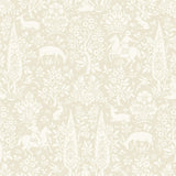 Brewster Home Fashions Sherwood Cream Woodland Wallpaper