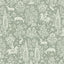 Brewster Home Fashions Sherwood Sage Woodland Wallpaper