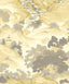 Brewster Home Fashions Ordos Yellow Eastern Toile Wallpaper