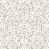 Brewster Home Fashions Donovan Cream Nouveau Floral Wallpaper