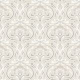 Brewster Home Fashions Donovan Nouveau Floral Cream Wallpaper