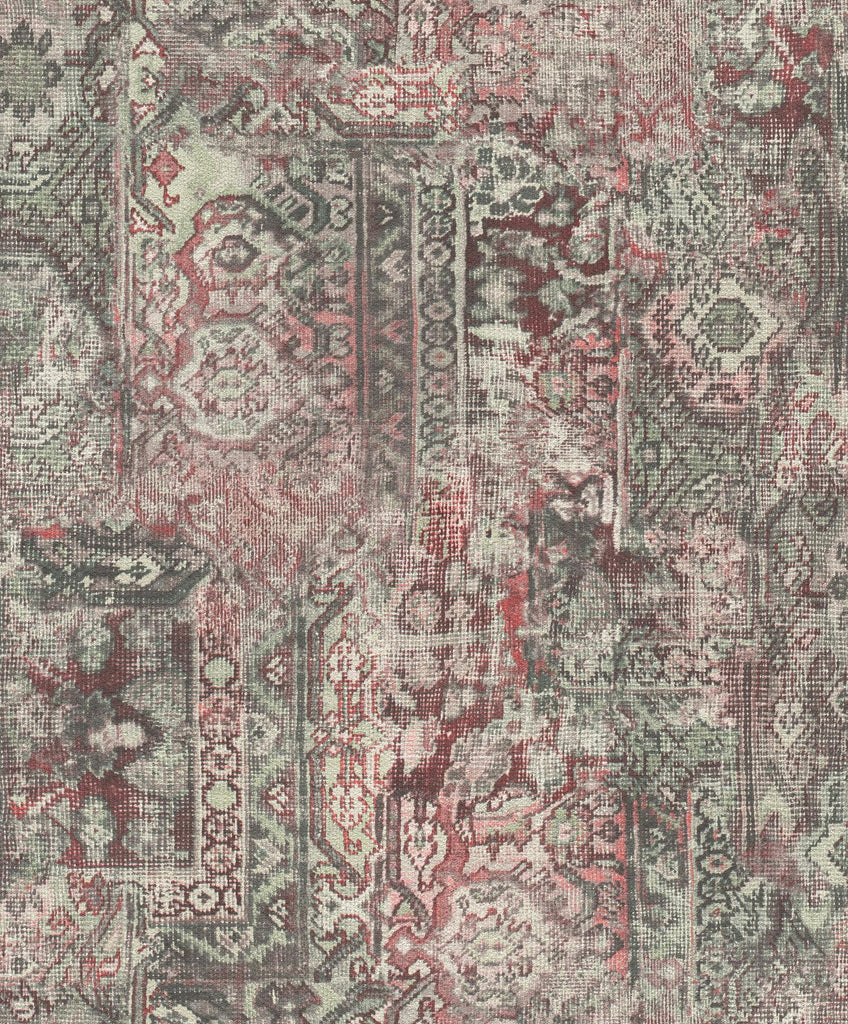 Brewster Home Fashions Hamadan Moss Textile Wallpaper