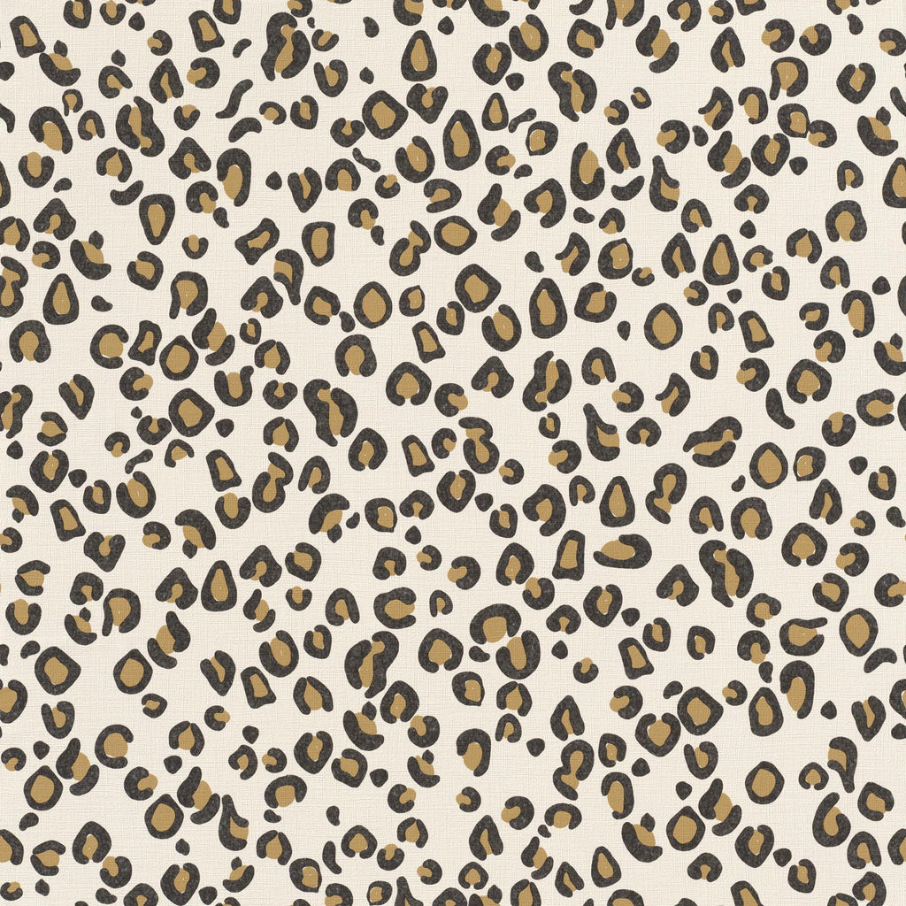 Brewster Home Fashions Damisa Leopard Print Mustard Wallpaper