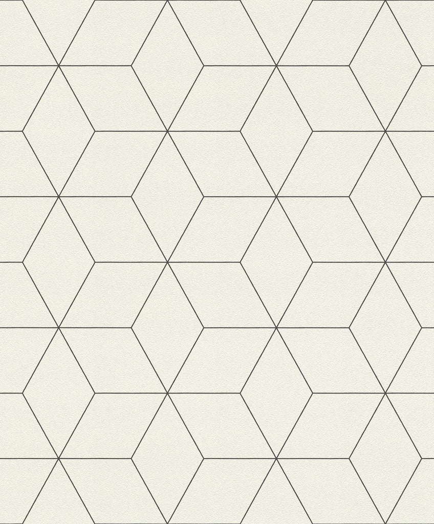 Brewster Home Fashions Lloyd Geometric Off-White Wallpaper