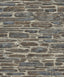 Brewster Home Fashions Cassandre Grey Stone Wallpaper