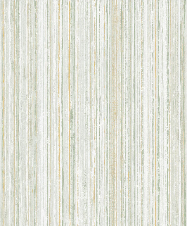 Brewster Home Fashions Grace Blue Stripe  Wallpaper