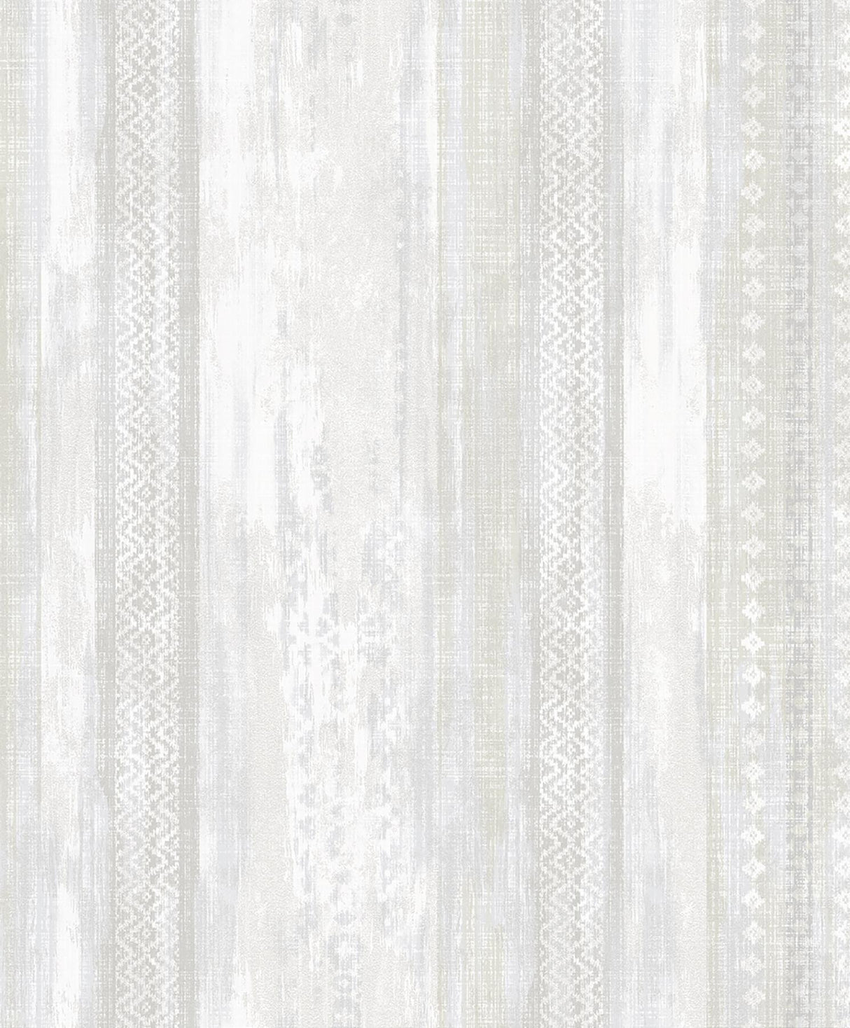 Brewster Home Fashions Blair Ikat Stripe Dove Wallpaper