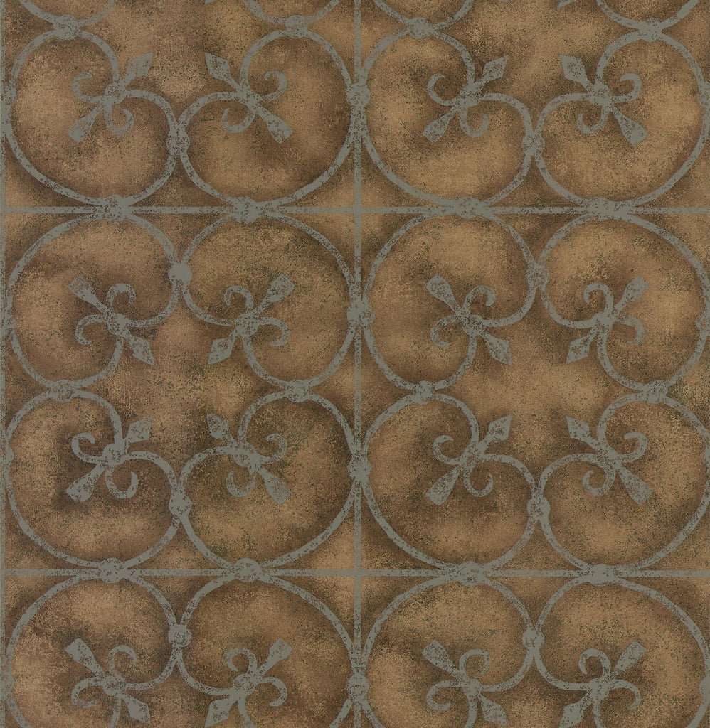 Brewster Home Fashions 402-64095 Brown Wallpaper